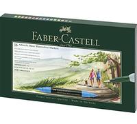 Faber-Castell 160318 - Case with 16 Albrecht Dürer Watercolour Markers - 1 Brush for Water Tank