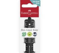 Faber-Castell 172116 15cm Black Dot Ruler