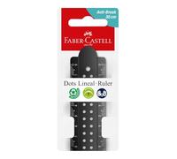 Faber-Castell 172131 Ruler with Dots 30 cm Black