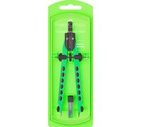 Faber-Castell 174335 - spring bow compass, Factory Neon