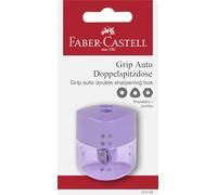 Faber-Castell 183186 - Blister Double Grip Pencil Sharpener - Pastel Violet