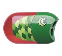 Faber Castell 183525"Fish" Double Hole Sharpener with Eraser -