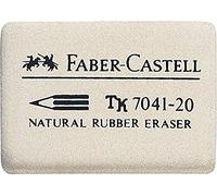 Faber-Castell 184120 Rubbers 7041-20 40 x 27 x 10 mm, 40x27x10 mm