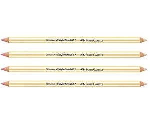 Faber-Castell 185712 Perfection 7057 Eraser Pen Double-Sided (Pack of 4)