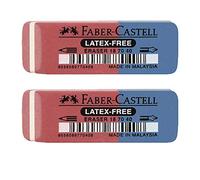 Faber-Castell 187040 ? Eraser Latex Ink/Lead, 7070-40 (Pack of 2)