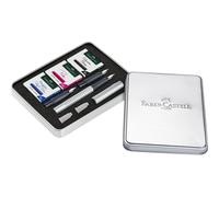 FABER-CASTELL 201629 Grip 2011 Calligraphy Set, Silver