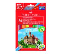 Faber-Castell 36-Colour Eco-Pencils,F120136 36 count (Pack of 1)