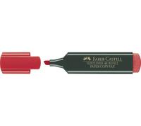 Faber-Castell 48-21 Text Liner - Red (Pack of 10) 1 count (Pack of 10) Red