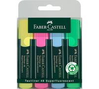 Faber-Castell 48 Textliner (Wallet of 4)
