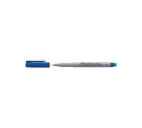 Faber Castell 6 multimarks CD Marker NonPermanent F, Blue