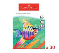 Faber-Castell A4 Watercolour Pad WD791655 - Pack of 30