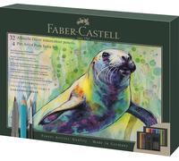 Faber-Castell Albrecht Dürer & Pitt Pen Gift Set, 37 Piece Set, Drawing, Colouring, Paint, Paint Brush, Sketch, Pencils, Pens, School & Office, Artist Supplies. Art Product, Paper Pad, Sketchbook