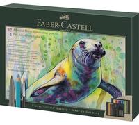Faber-Castell Albrecht Dürer & Pitt Pen Gift Set, 37 Piece Set, Drawing, Colouring, Paint, Paint Brush, Sketch, Pencils, Pens, School & Office, Artist Supplies. Art Product, Paper Pad, Sketchbook