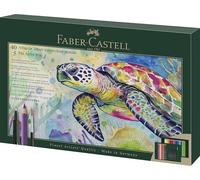 Faber-Castell Albrecht Dürer & Pitt Pen Gift Set, 46 Piece Set, Drawing, Colouring, Paint, Paint Brush, Sketch, Pencils, Pens, School & Office, Artist Supplies. Art Product, Paper Pad, Sketchbook