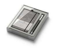 FABER-CASTELL Ambition 149623 High-Grade Resin Promo Set with Ballpoint Pen, Black