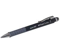 Faber-Castell Apollo 0.7mm Mechanical Pencil - Black 232704 | Lead pencil with spring-loaded lead and integrated eraser