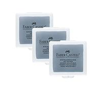 Faber-Castell Art Eraser 205004 Kneading Eraser 127220, Grey, Pack of 3
