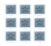Faber-Castell Art Eraser 205051 Plastering Eraser 127220 Grey Pack of 9