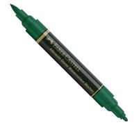 Faber-Castell Art & Graphic Albrecht Dürer Watercolour Marker, Dark Phthalo Green, Single Watercolour Marker, For Art, Craft, Drawing, Sketching, Home, School, University, Colouring