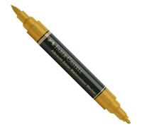 Faber-Castell Art & Graphic Albrecht Dürer Watercolour Marker, Green Gold, Single Watercolour Marker, For Art, Craft, Drawing, Sketching, Home, School, University, Colouring