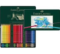 Faber-Castell Art & Graphic Albrecht Dürer Watercolour Pencil, Multicoloured, Tin Of 60, For Art, Craft, Drawing, Sketching, Home, School, University, Colouring