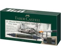 Faber-Castell Art & Graphic Albrecht Durer Watercolour Marker Pens Grey Tones...