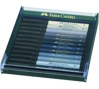 Faber-Castell Art & Graphic PITT Artist Brush Pen Set Shades of Grey (12pk)