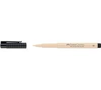 Faber-Castell Art & Graphic Pitt Artist Pen Brush India Ink Pen, Apricot, Single Pitt Pen, For Art, Craft, Drawing, Sketching, Home, School, University, Colouring