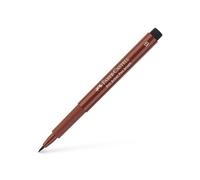 Faber-Castell Art & Graphic Pitt Artist Pen Brush India Ink Pen, Caput Mortuum, Single Pitt Pen, For Art, Craft, Drawing, Sketching, Home, School, University, Colouring