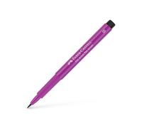 Faber-Castell Art & Graphic Pitt Artist Pen Brush India Ink Pen, Crimson, Single Pitt Pen, For Art, Craft, Drawing, Sketching, Home, School, University, Colouring