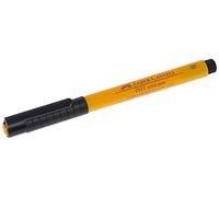 Faber-Castell Art & Graphic Pitt Artist Pen Brush India Ink Pen, Dark Chrome Yellow, Single Pitt Pen, For Art, Craft, Drawing, Sketching, Home, School, University, Colouring
