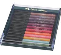 Faber-Castell - PITT Artist Brush Pens - 12 Autumn Tones in Display Box - 267422