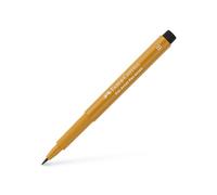 Faber-Castell Art & Graphic Pitt Artist Pen Brush India Ink Pen, Green Gold, Single Pitt Pen, For Art, Craft, Drawing, Sketching, Home, School, University, Colouring