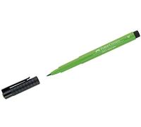 Faber-Castell Art & Graphic Pitt Artist Pen Brush India Ink Pen, Leaf Green, Single Pitt Pen, for Art, Craft, Drawing, Sketching, Home, School, University, Colouring
