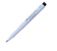Faber-Castell Art & Graphic Pitt Artist Pen Brush India Ink Pen, Light Indigo, Single Pitt Pen, for Art, Craft, Drawing, Sketching, Home, School, University, Colouring