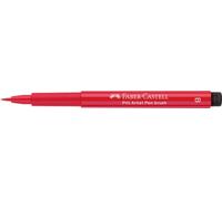 Faber-Castell Art & Graphic Pitt Artist Pen Brush India Ink Pen, Pale Geranium Lake, Single Pitt Pen, For Art, Craft, Drawing, Sketching, Home, School, University, Colouring