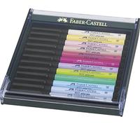 Faber-Castell Pastel Tones Pitt Brush Pen (Pack of 12)
