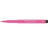 Faber-Castell Art & Graphic Pitt Artist Pen Brush India Ink Pen, Pink Madder Lake, Single Pitt Pen, For Art, Craft, Drawing, Sketching, Home, School, University, Colouring