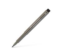 Faber-Castell Art & Graphic Pitt Artist Pen Brush India Ink Pen, Warm Grey Iv, Single Pitt Pen, For Art, Craft, Drawing, Sketching, Home, School, University, Colouring
