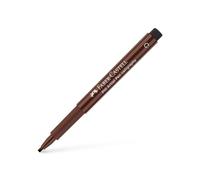 Faber-Castell Art & Graphic Pitt Artist Pen Calligraphy India Ink Pen, Dark Sepia, Single Pitt Pen, For Art, Craft, Drawing, Sketching, Home, School, University, Colouring