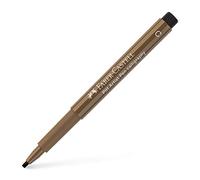 Faber-Castell Art & Graphic Pitt Artist Pen Calligraphy India Ink Pen, Nougat, Single Pitt Pen, For Art, Craft, Drawing, Sketching, Home, School, University, Colouring