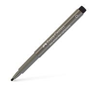 Faber-Castell Art & Graphic Pitt Artist Pen Calligraphy India Ink Pen, Warm Grey Iv, Single Pitt Pen, For Art, Craft, Drawing, Sketching, Home, School, University, Colouring