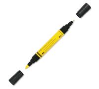 Faber-Castell Art & Graphic Pitt Artist Pen Dual Marker India Ink, Cadmium Yellow, Single Pitt Pen, For Art, Craft, Drawing, Sketching, Home, School, University, Colouring