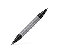 Faber-Castell Art & Graphic Pitt Artist Pen Dual Marker India Ink, Cold Grey Iii, Single Pitt Pen, For Art, Craft, Drawing, Sketching, Home, School, University, Colouring