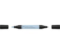 Faber-Castell Art & Graphic Pitt Artist Pen Dual Marker India Ink, Ice Blue, Single Pitt Pen, For Art, Craft, Drawing, Sketching, Home, School, University, Colouring