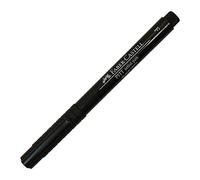 Faber-Castell Art & Graphic Pitt Artist Pen Fineliner India Ink Pen, Black, Single Pitt Pen, For Art, Craft, Drawing, Sketching, Home, School, University, Colouring