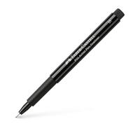 Faber-Castell Art & Graphic Pitt Artist Pen Fineliner India Ink Pen, Black, Single Pitt Pen, For Art, Craft, Drawing, Sketching, Home, School, University, Colouring