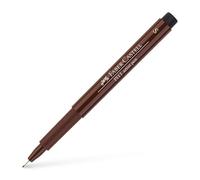 Faber-Castell PITT Artist Pen Superfine Fineliner 0.3mm – India Ink – Dark Sepia (175)