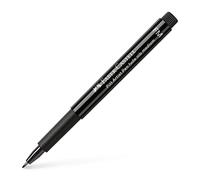 Faber-Castell Art & Graphic Pitt Artist Pen Fude Medium India Ink Pen, Black, Single Pitt Pen, For Art, Craft, Drawing, Sketching, Home, School, University, Colouring