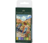 Faber-Castell Art & Graphic PITT Artist Pens Brush Summer Vibes (6pk)